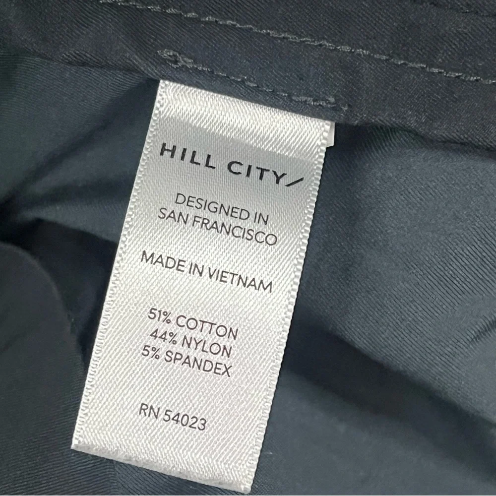 Hill City Gray Athletic Slim Everyday Tech Pants 32/34